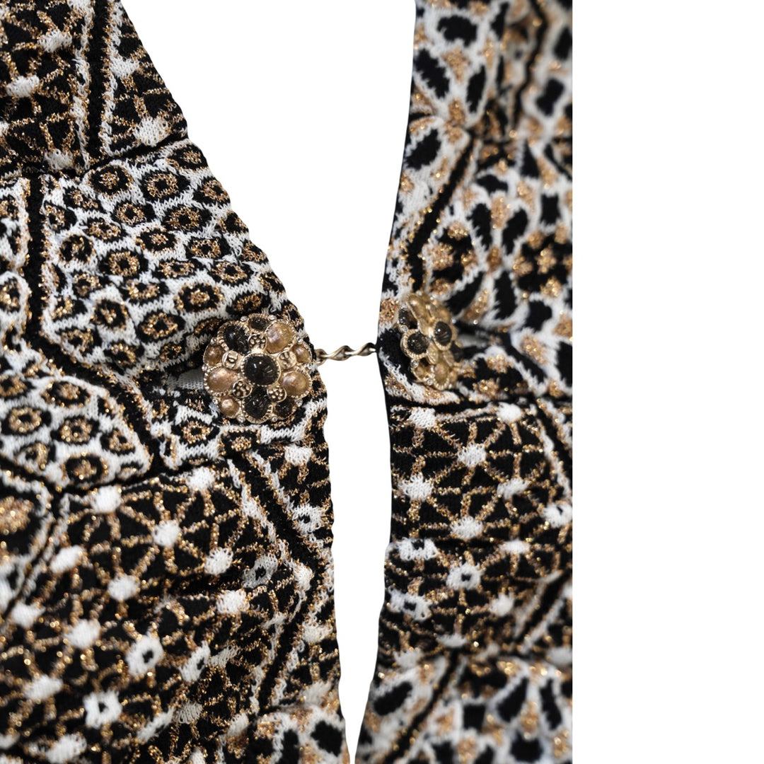 Chanel Metallic Long Sleeved Jacket #36