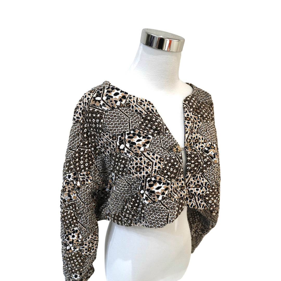 Chanel Metallic Long Sleeved Jacket #36