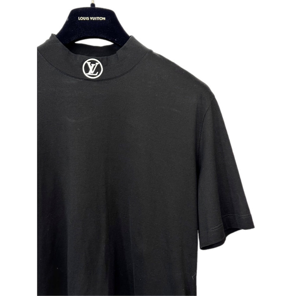 Louis Vuitton Black Cotton T-Shirt #S
