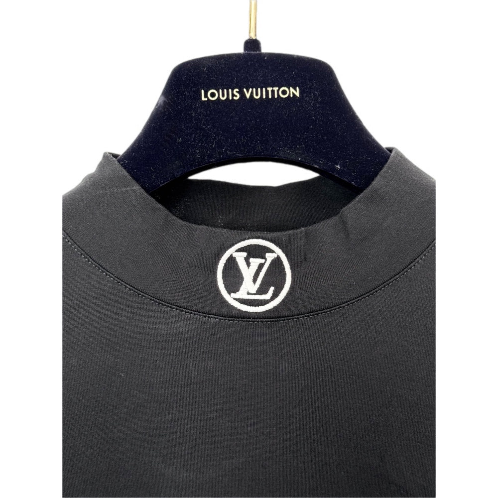 Louis Vuitton Black Cotton T-Shirt #S