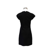 Pre-owned Chanel 18B Black Tweed Mid-Length Short Sleeve Dress - photo 2