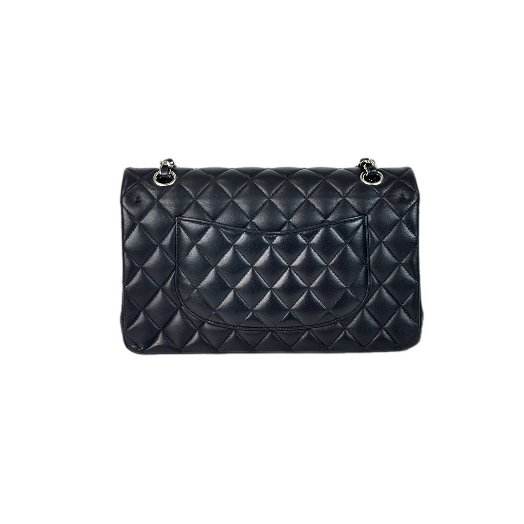 Chanel Classic Flap Medium Black Lambskin