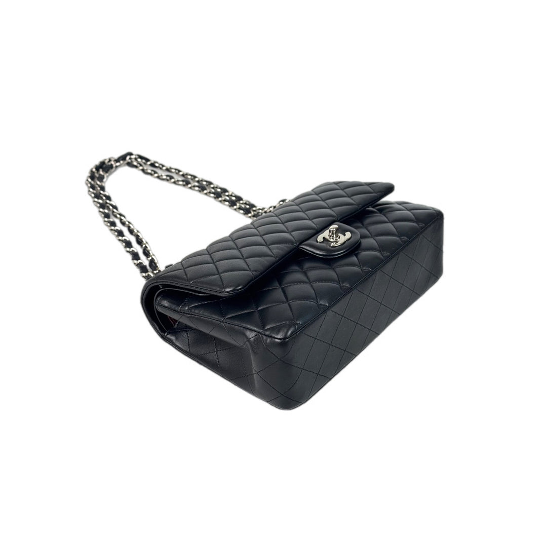 Chanel Classic Flap Medium Black Lambskin