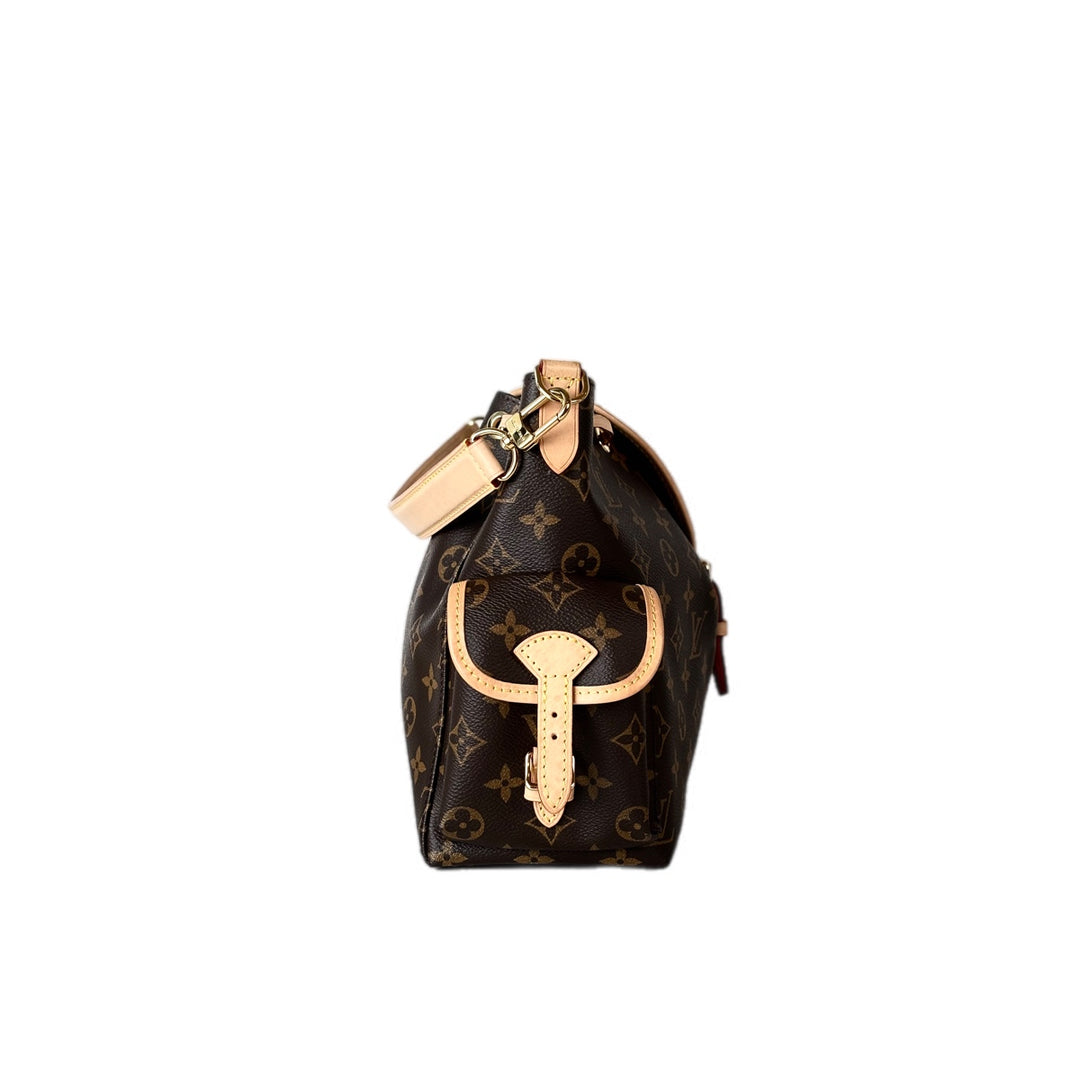 Louis Vuitton Odyssee MM Monogram Canvas Handbag