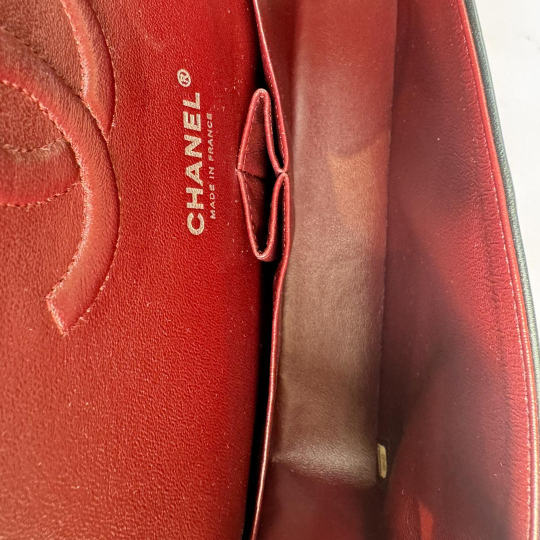 Chanel Classic Flap Medium Black Lambskin