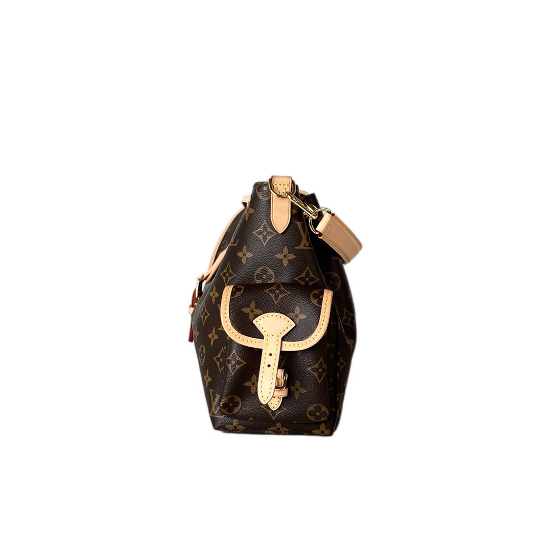 Louis Vuitton Odyssee MM Monogram Canvas Handbag