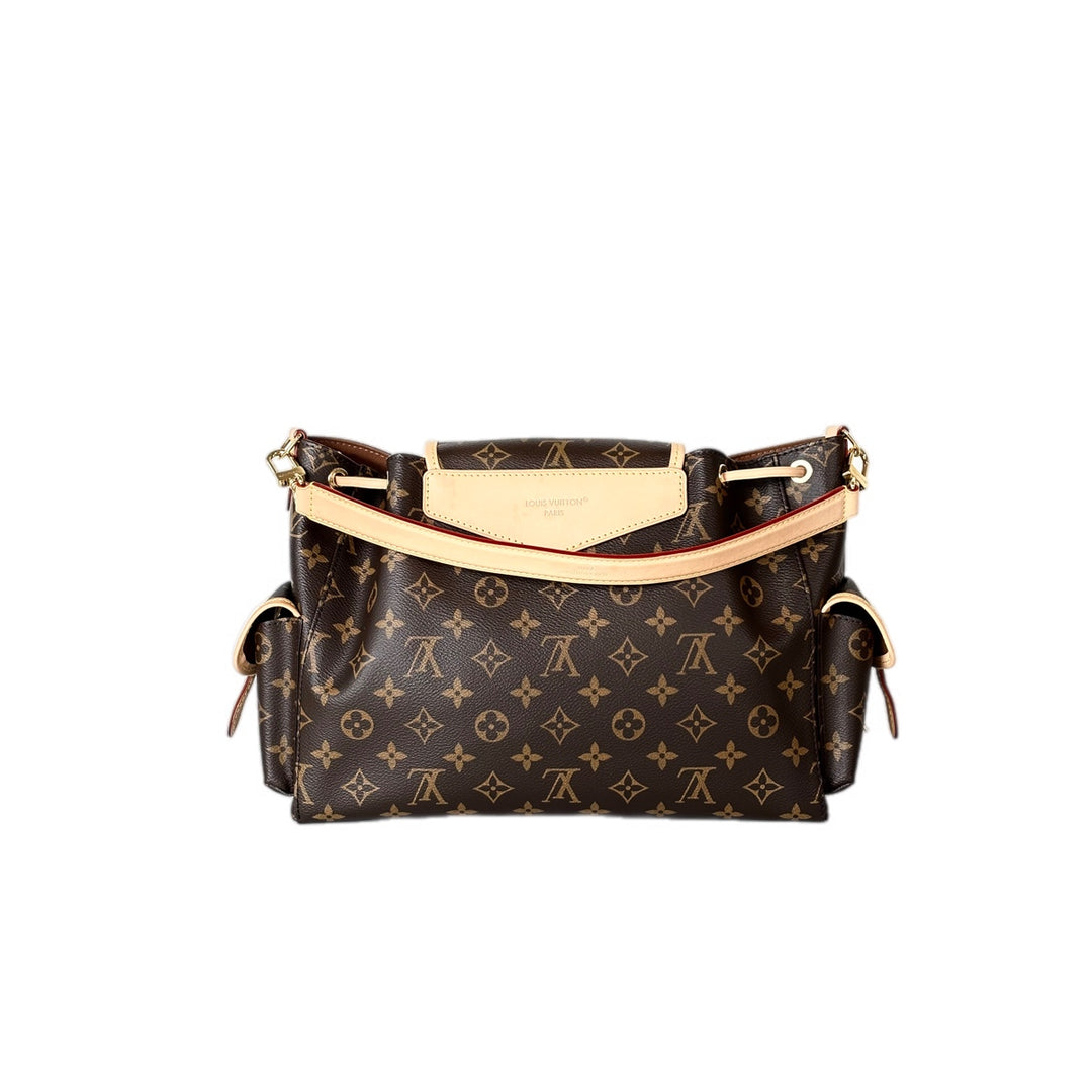Louis Vuitton Odyssee MM Monogram Canvas Handbag