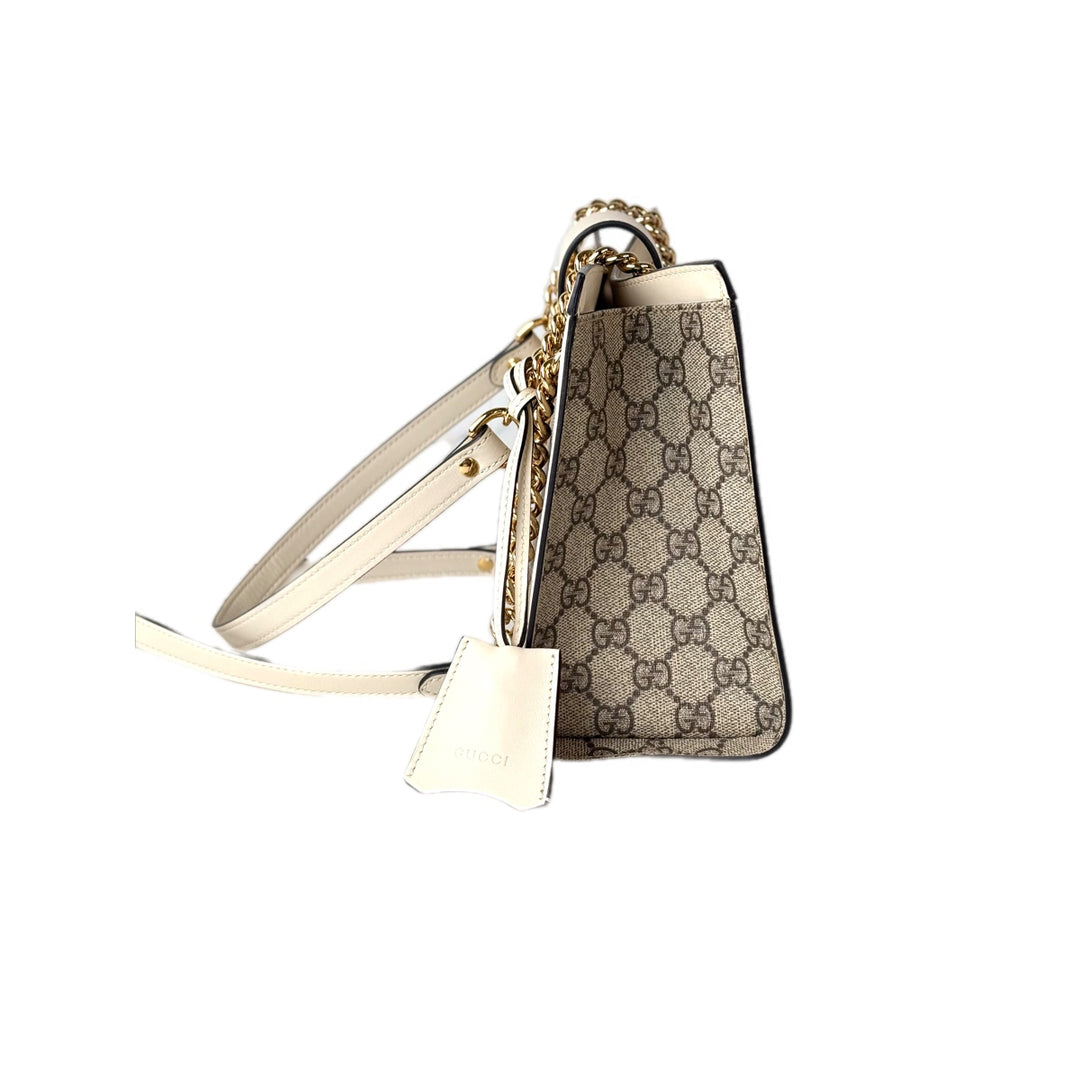 Gucci Padlock GG Supreme Small Tote Bag
