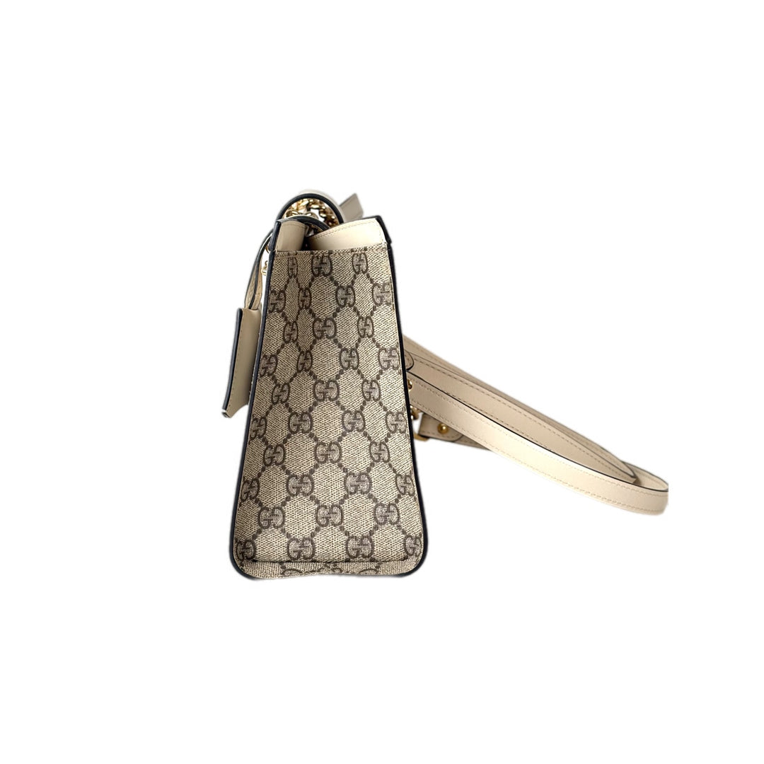 Gucci Padlock GG Supreme Small Tote Bag