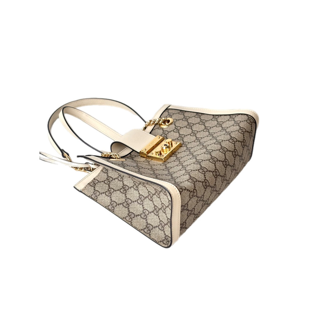 Gucci Padlock GG Supreme Small Tote Bag