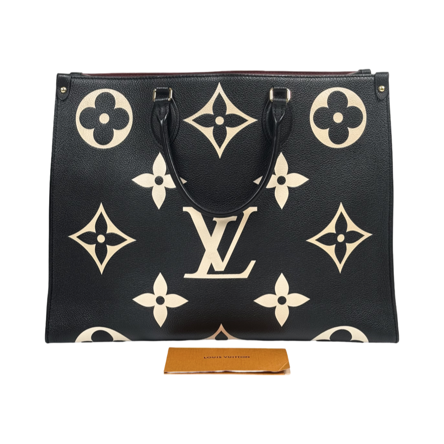 Louis Vuitton On The Go Mm Bag Calfskin