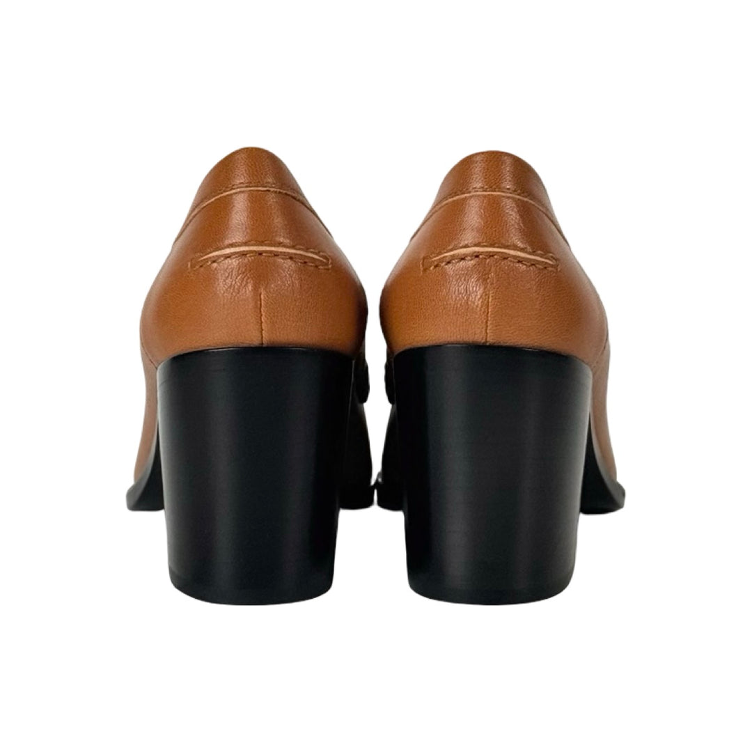Hermes Dauphine 70 Loafer Beige Shoes #38