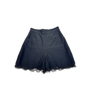 Alexander McQueen Ladies Shorts with Lace Black #40