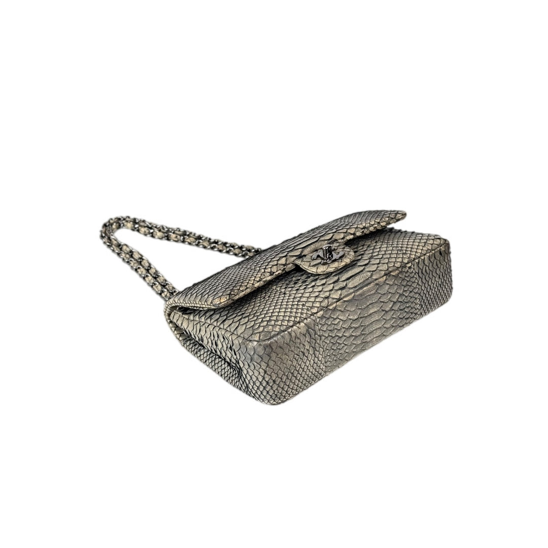 Chanel Classic Flap Bag Medium Python