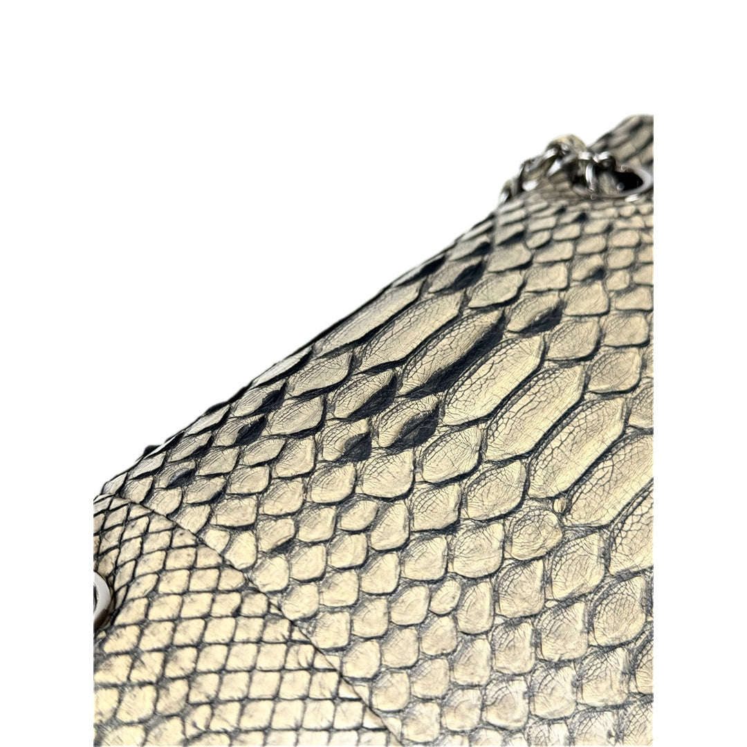 Chanel Classic Flap Bag Medium Python