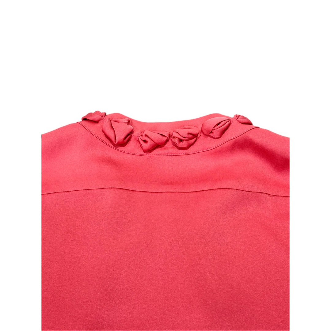 Chanel Silk Pink Blouse #34