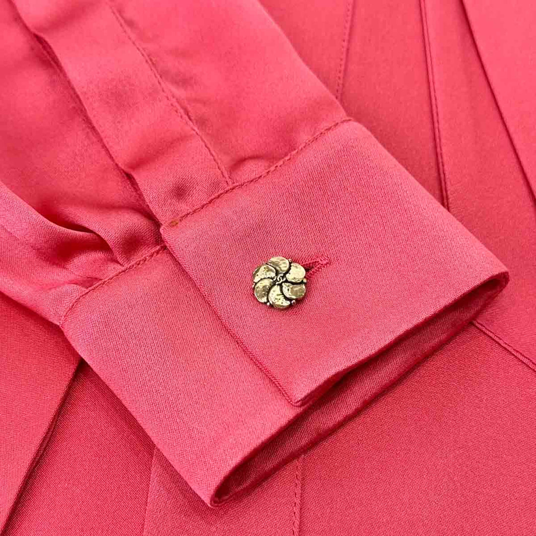 Chanel Silk Pink Blouse #34