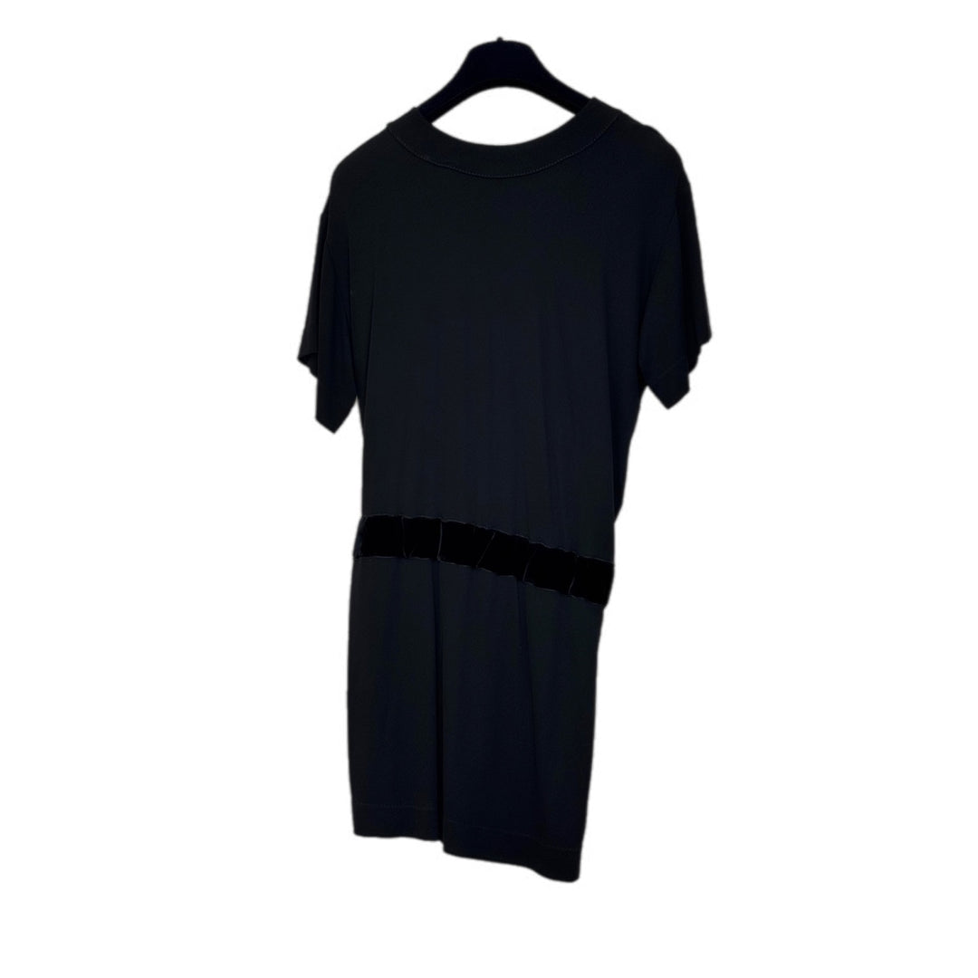 Louis Vuitton Black Viscose T-Shirt Dress #34