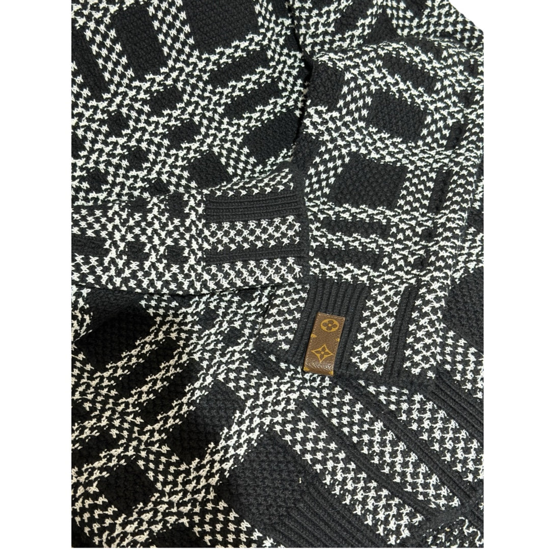 Louis Vuitton Black Wool/Cotton Sweater #M