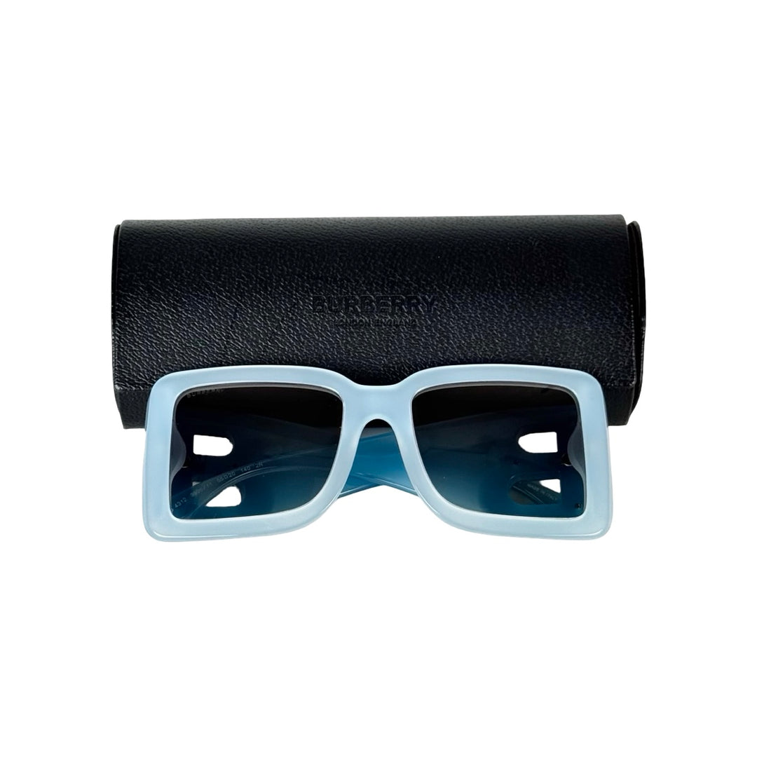 Burberry Transparent Pale Blue Sunglasses