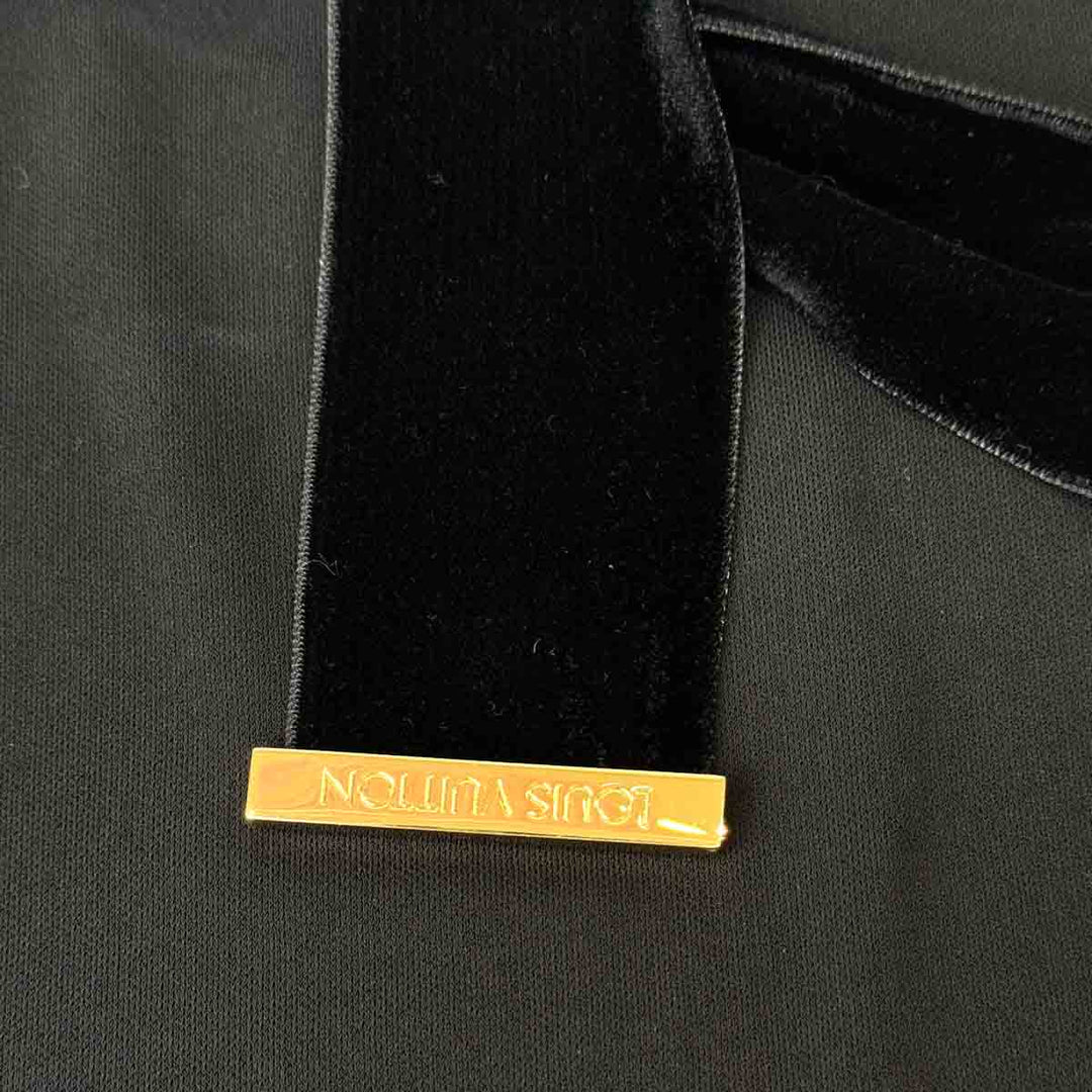Louis Vuitton Black Viscose T-Shirt Dress #34