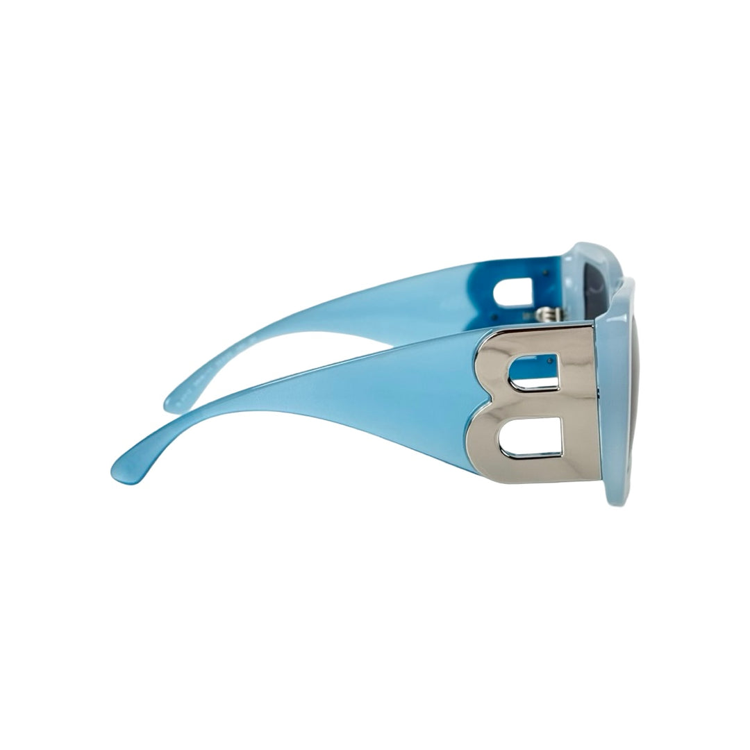 Burberry Transparent Pale Blue Sunglasses