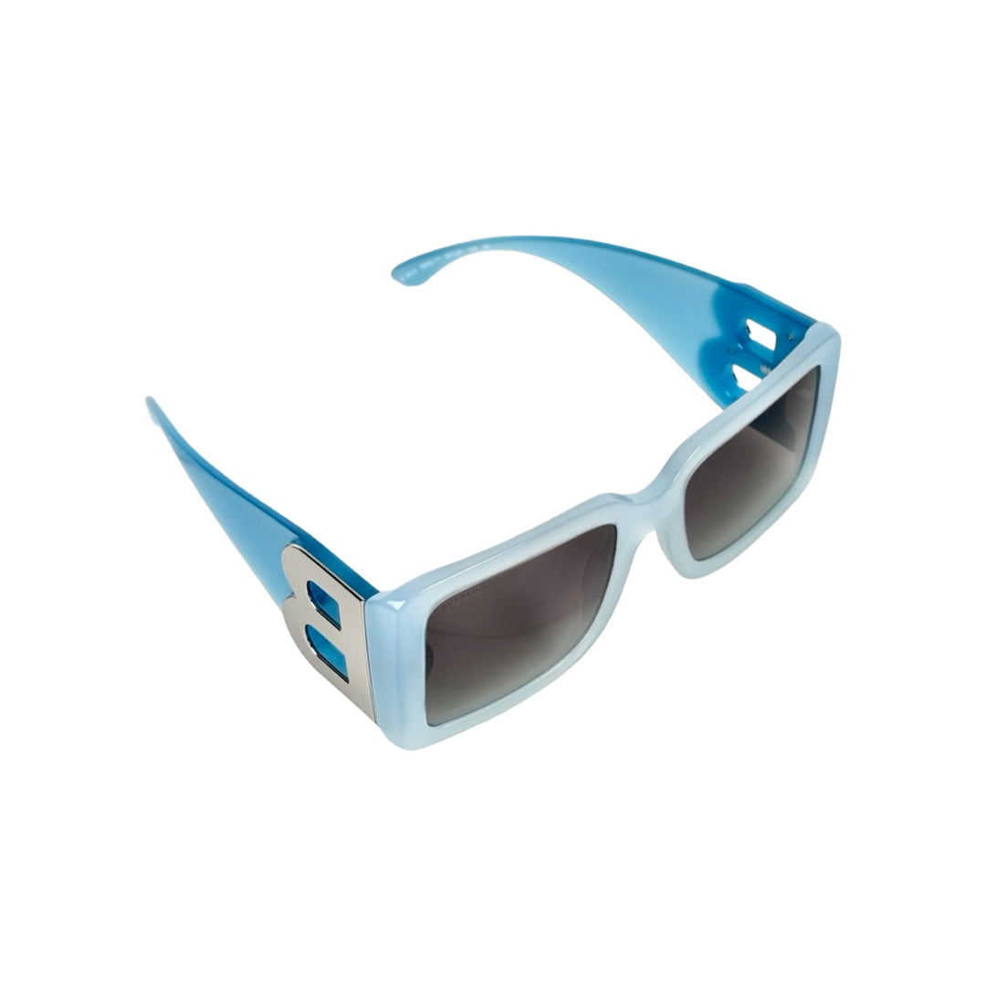 Burberry Transparent Pale Blue Sunglasses