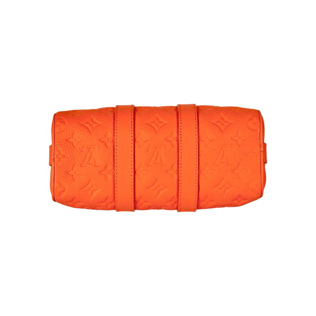 Louis Vuitton Orange Monogram Keepall  25cm