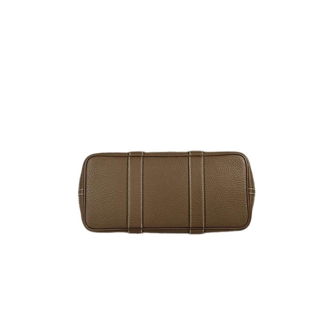 Hermes Garden Party 30cm Etoupe Bag