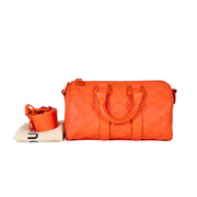 Louis Vuitton Orange Monogram Keepall  25cm