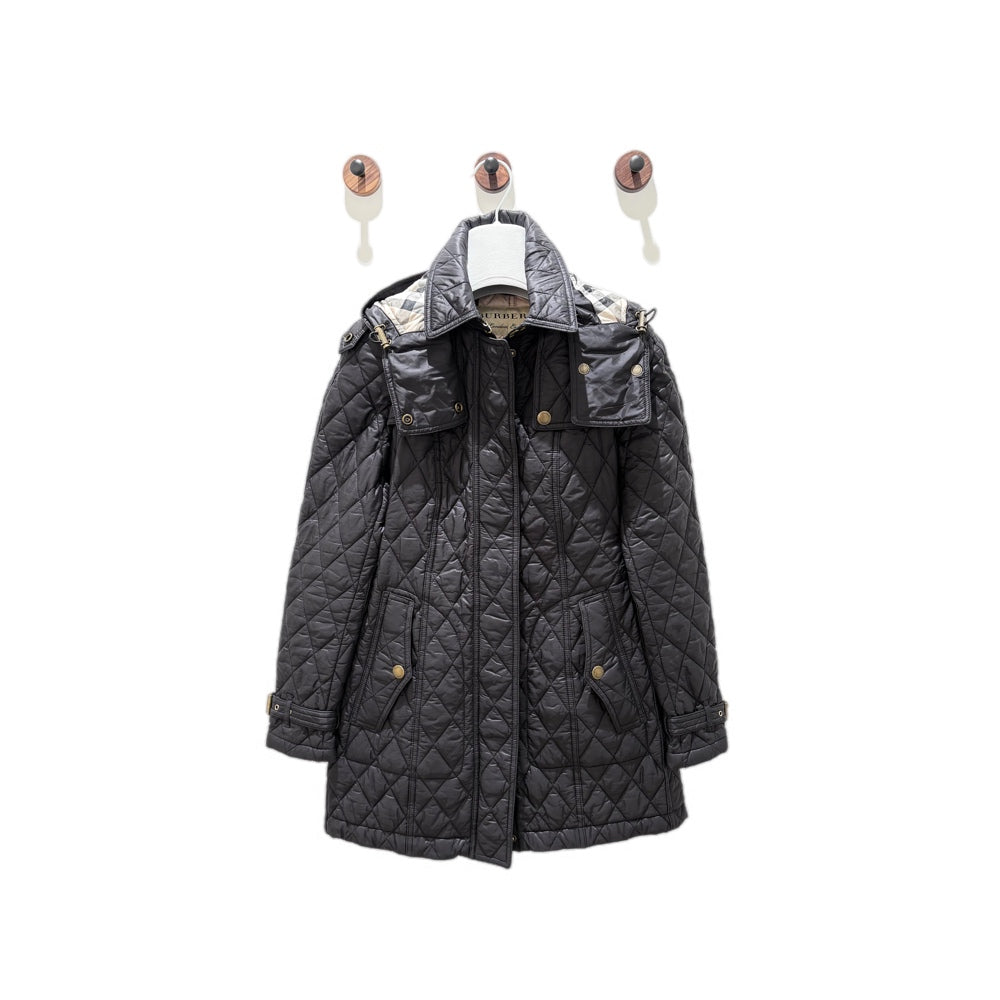 Burberry Black Cotton Jacket XS