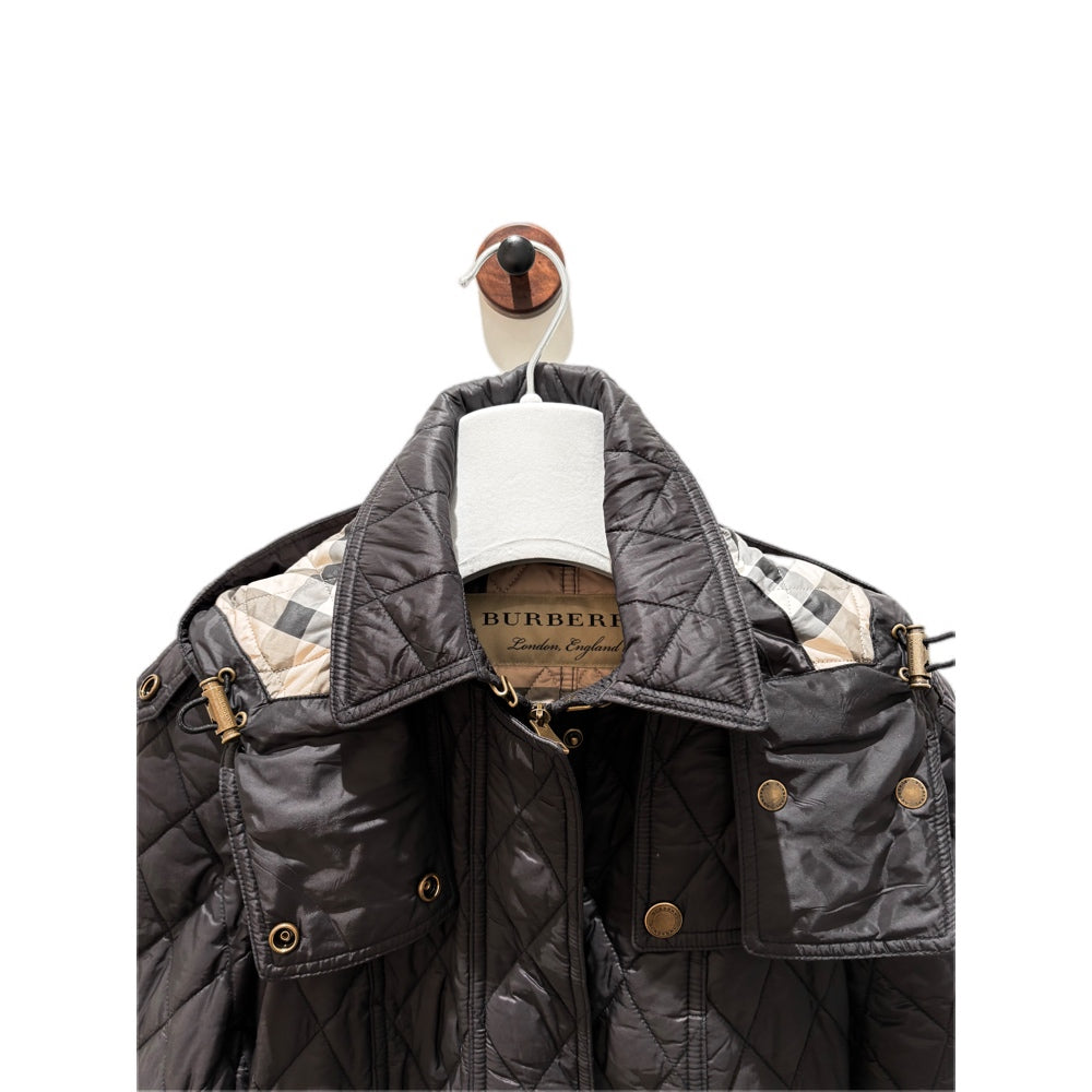 Burberry Black Cotton Jacket XS