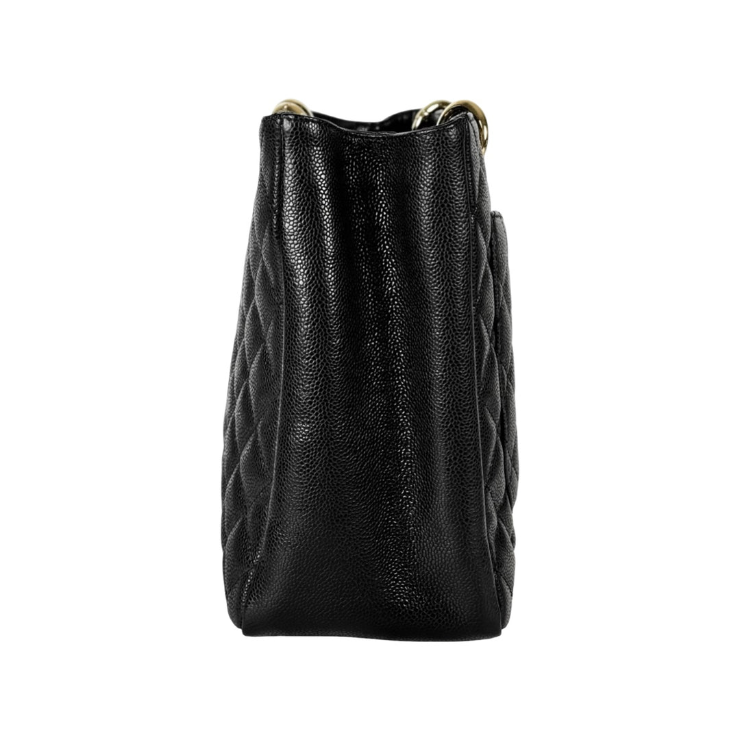 Chanel Tote Gst Black Caviar Bag