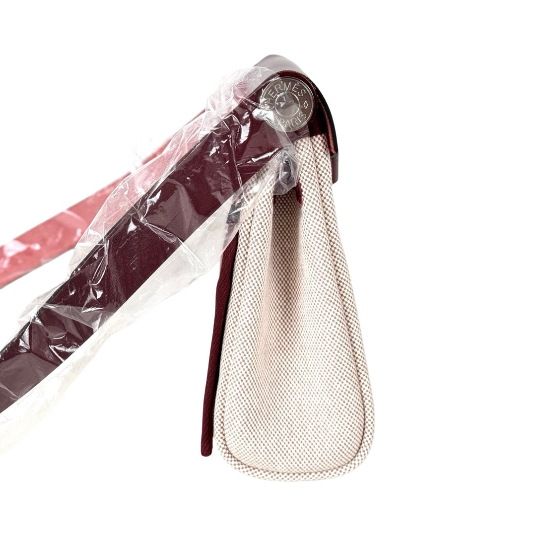Hermes Herbag Mini Rouge/Beige