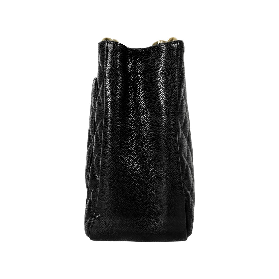Chanel Tote Gst Black Caviar Bag