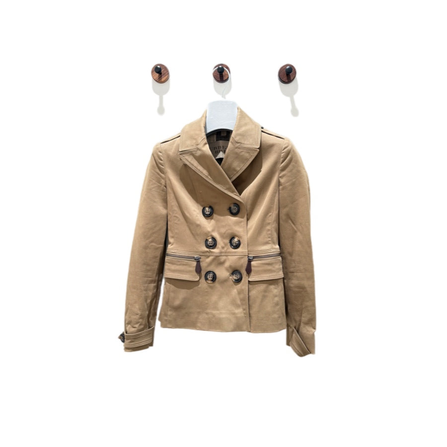 Burberry Sand Cotton Jacket UK6