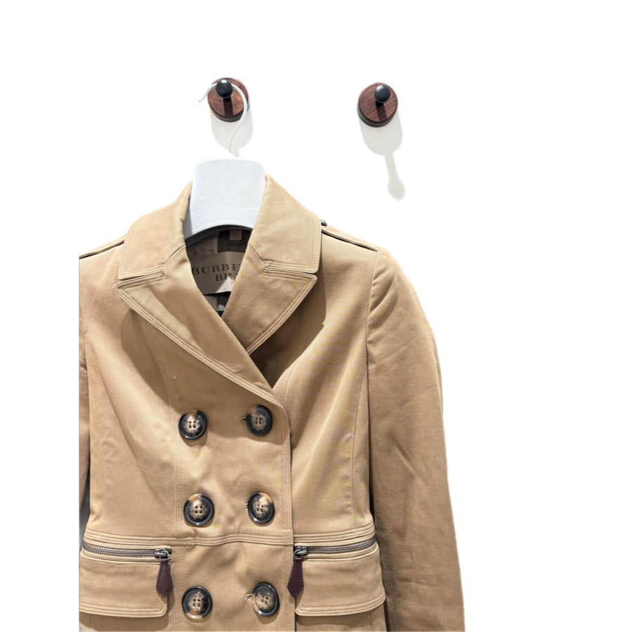 Burberry Sand Cotton Jacket UK6