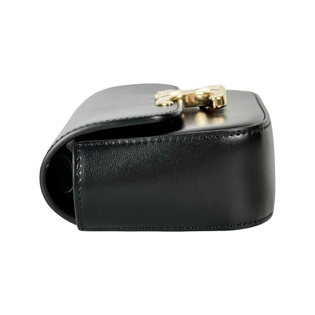 Celine Triomphe Mini Bag Black