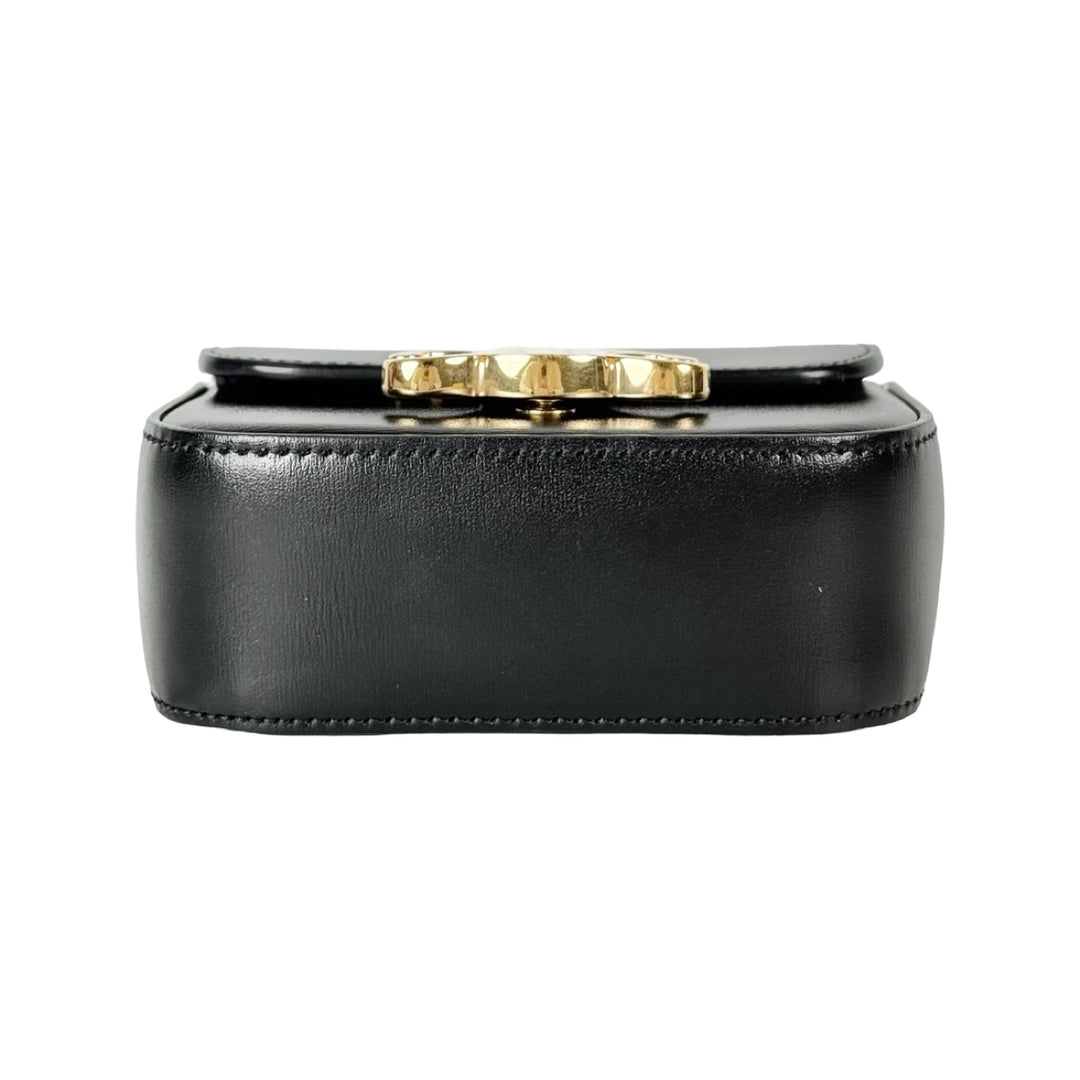 Celine Triomphe Mini Bag Black