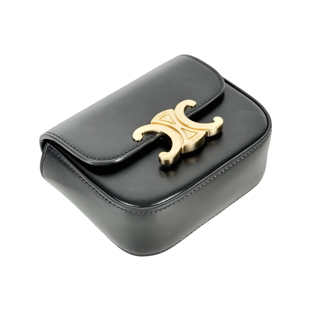 Celine Triomphe Mini Bag Black