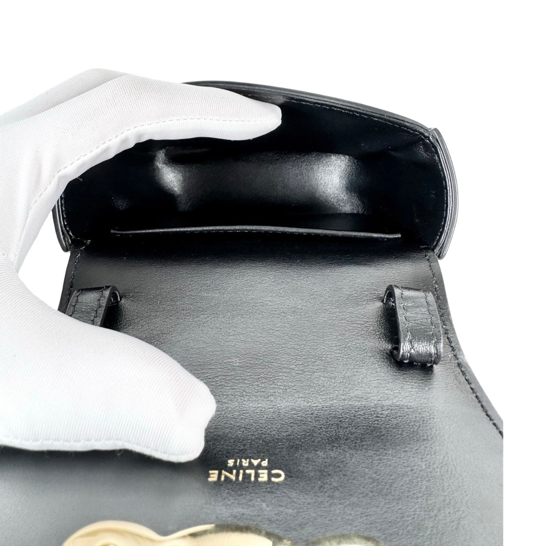 Celine Triomphe Mini Bag Black