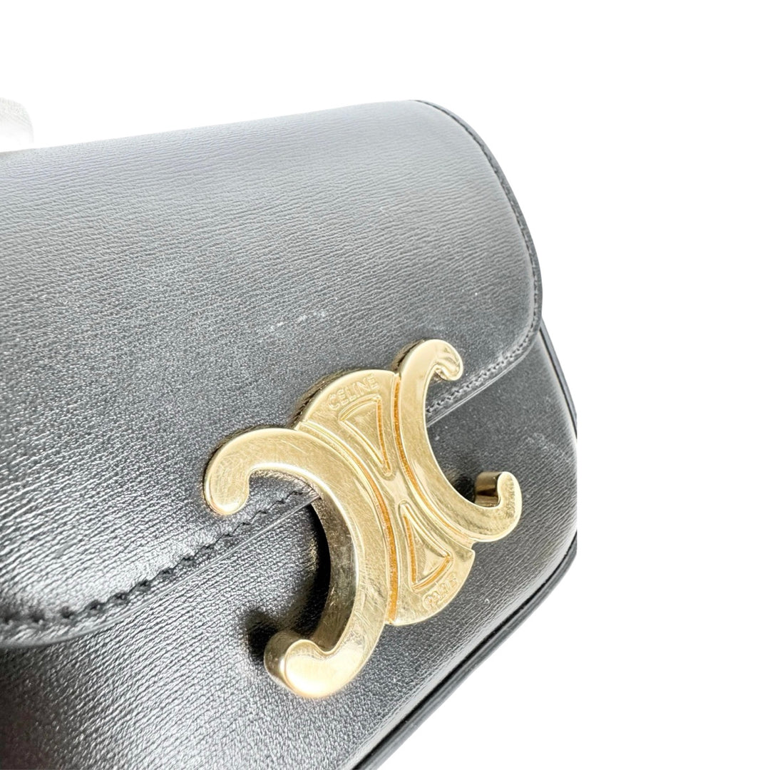 Celine Triomphe Mini Bag Black