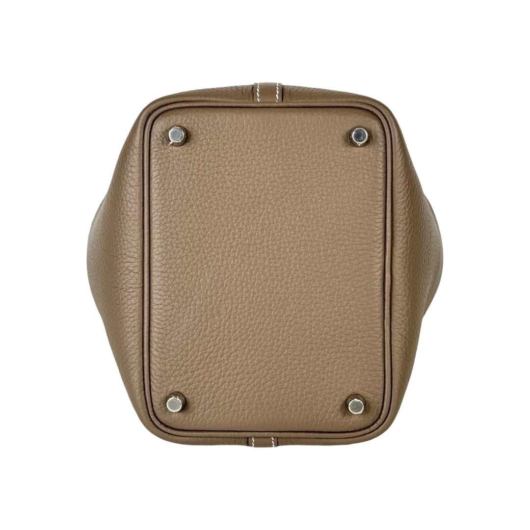 Hermes Picotin 18 Cm Etoupe Bag TC