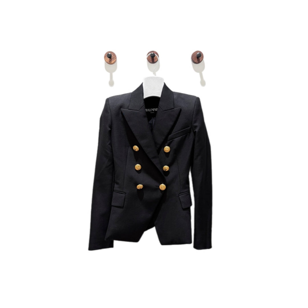 Balmain Classic Jacket Black Size 34