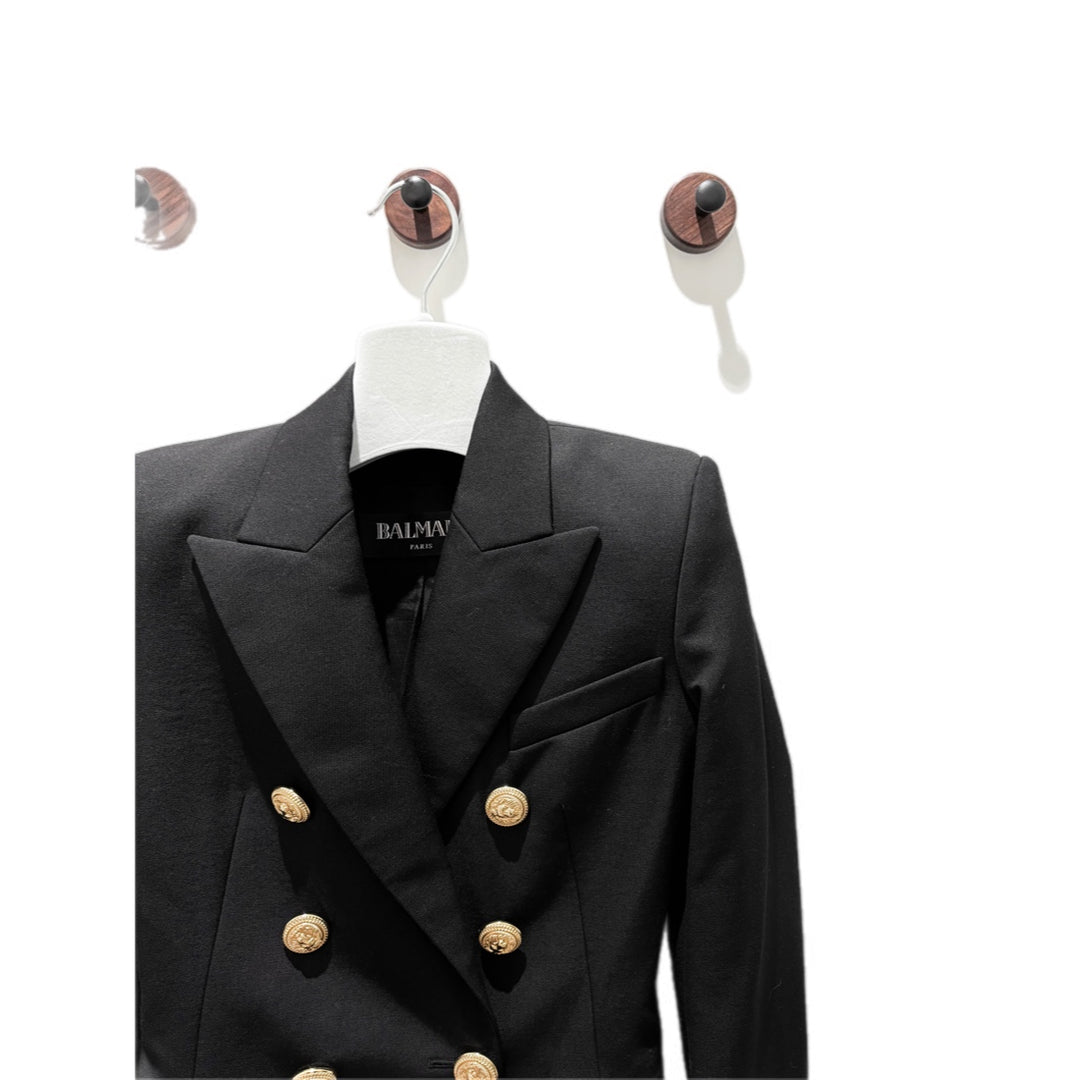 Balmain Classic Jacket Black Size 34