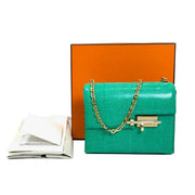 Hermes Mini Menthe Lizard Verrou 17 - Jiaxyk