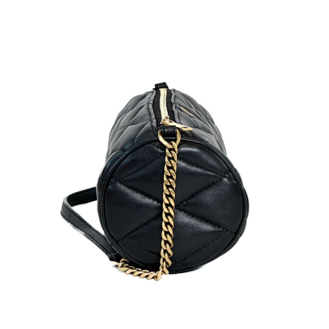 YSL Black Sade Mini Tube Bag