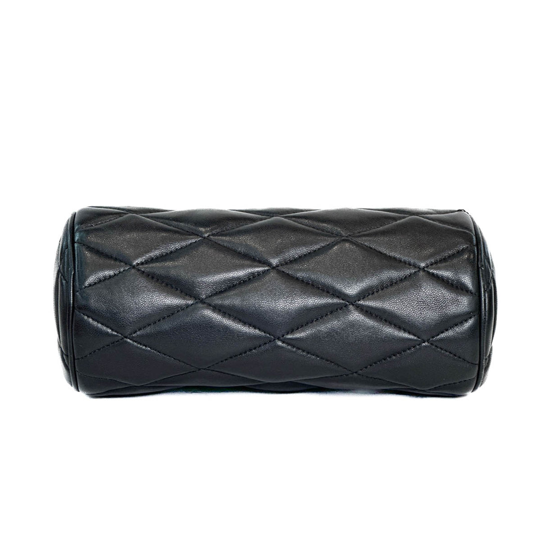 YSL Black Sade Mini Tube Bag