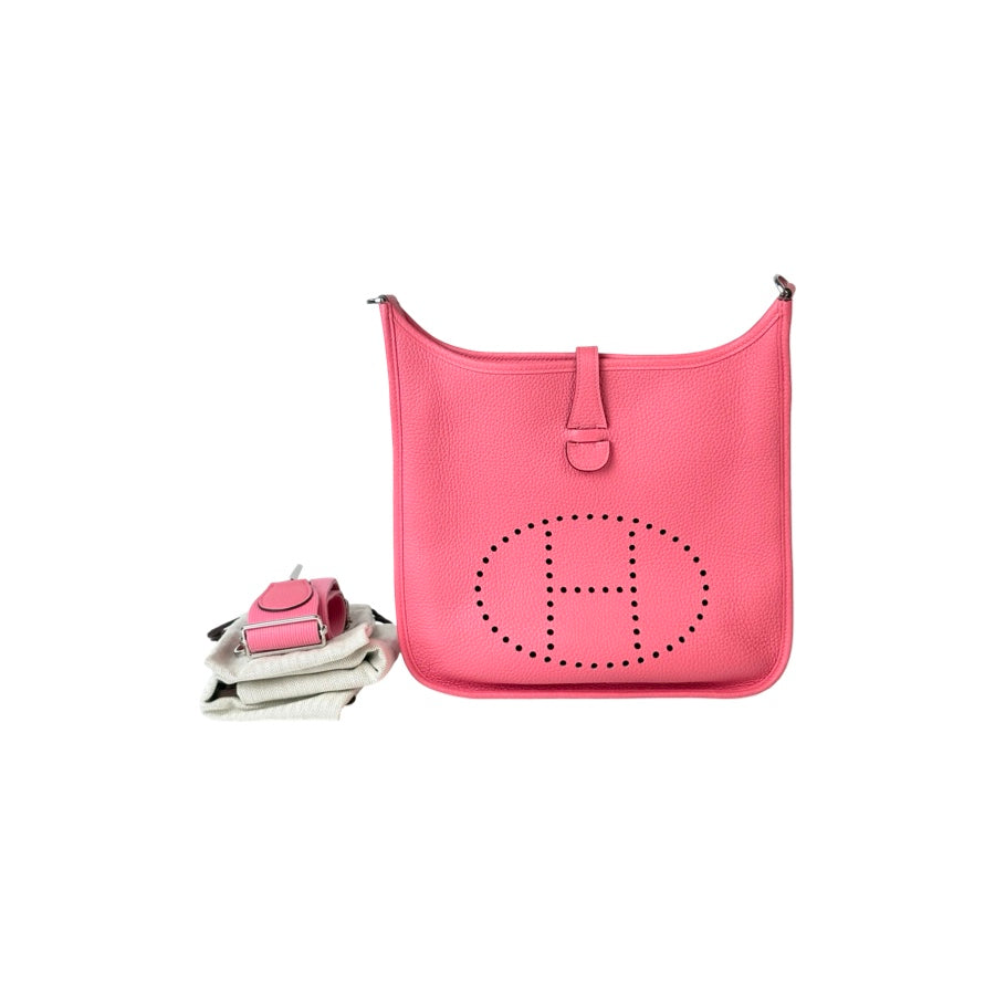 Hermes Evelyne Pink 29cm TC Bag