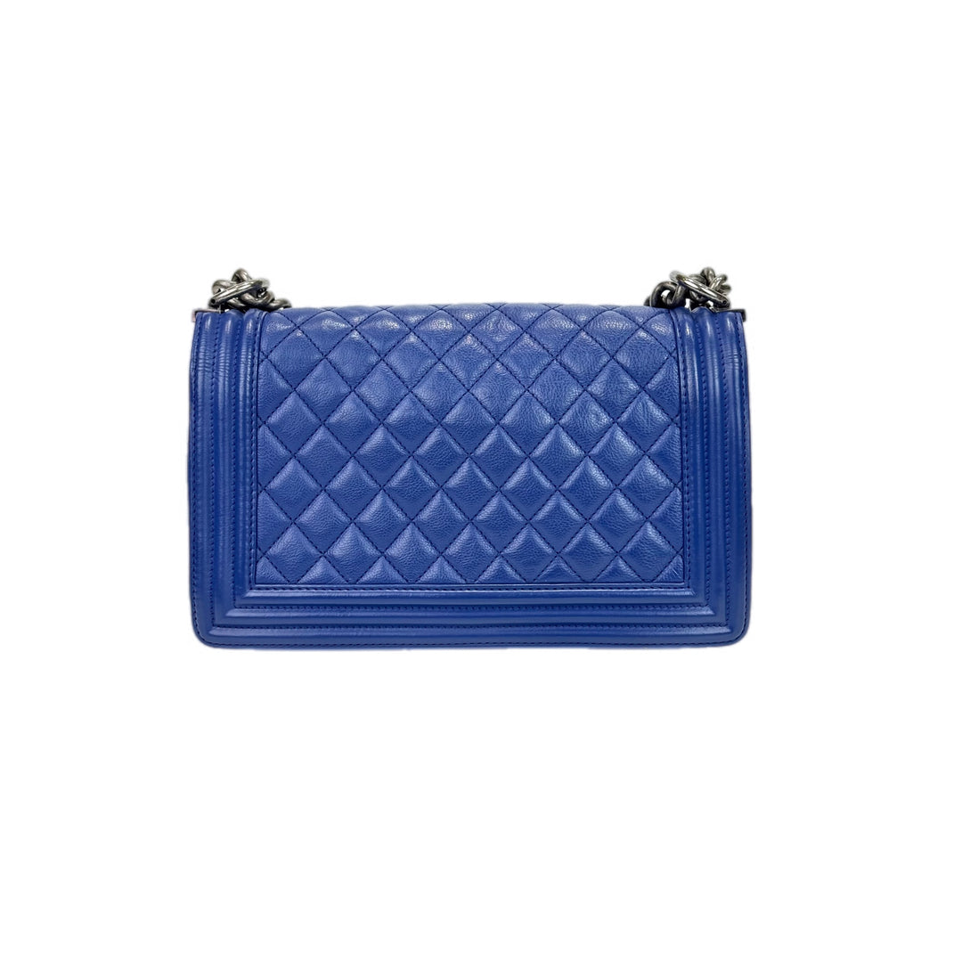 Chanel Leboy Medium Blue Bag